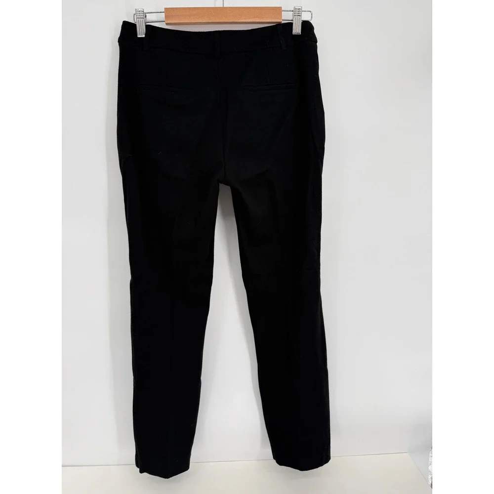 Dalia‎ Womens Black Slim Leg Stretch Dress Pants Professional Sz M